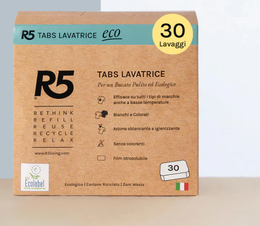 ECO TABS LAVATRICE R5 LIVING