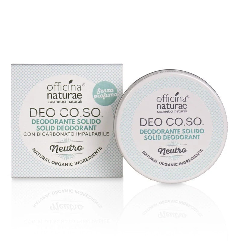 DEODORANTE SOLIDO IN CONFEZIONE DI METALLO DEO COSO DI OFFICINA NATURAE-NEUTRO