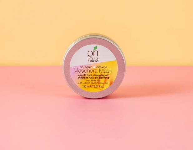 maschera disciplinante capelli lisci officina naturae. linea onYOU