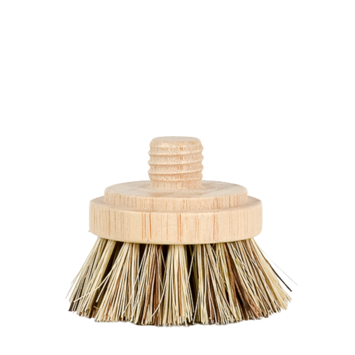 ECO FOR REAL – testina sostituibile per pot brush spazzola  cucina -UNION, setole marroni